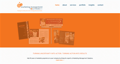 Desktop Screenshot of marketingmanagementsolutions.net